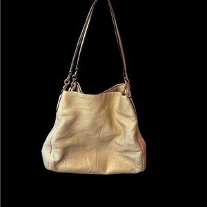 Coach Gold Shoulder Madison Phoebe Shoulder Bag